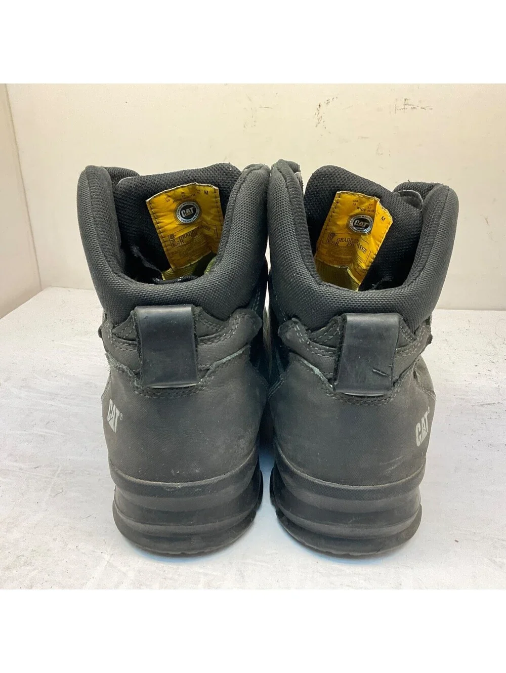 Caterpillar Men's Accomplice WP Steel Toe CSA Work Boots P725173 Black Size 13W